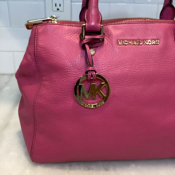 Michael Kors Sutton Convertible Leather Satchel - Picture 3 of 15